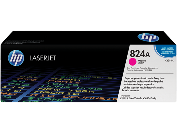 HP 824A Magenta Original LaserJet Toner Cartridge