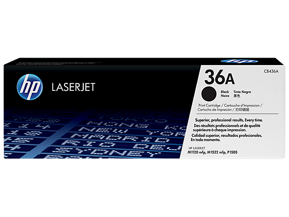HP 36A Black Original LaserJet Toner Cartridge