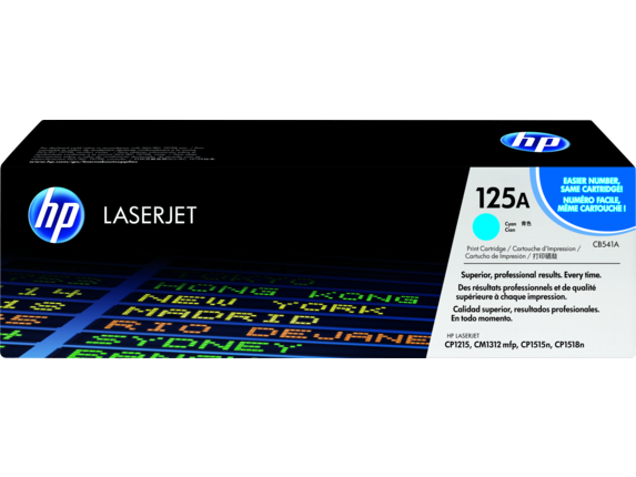 HP 125A Cyan Original LaserJet Toner Cartridge