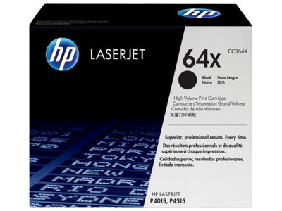 HP 64X High Yield Black Original LaserJet Toner Cartridge