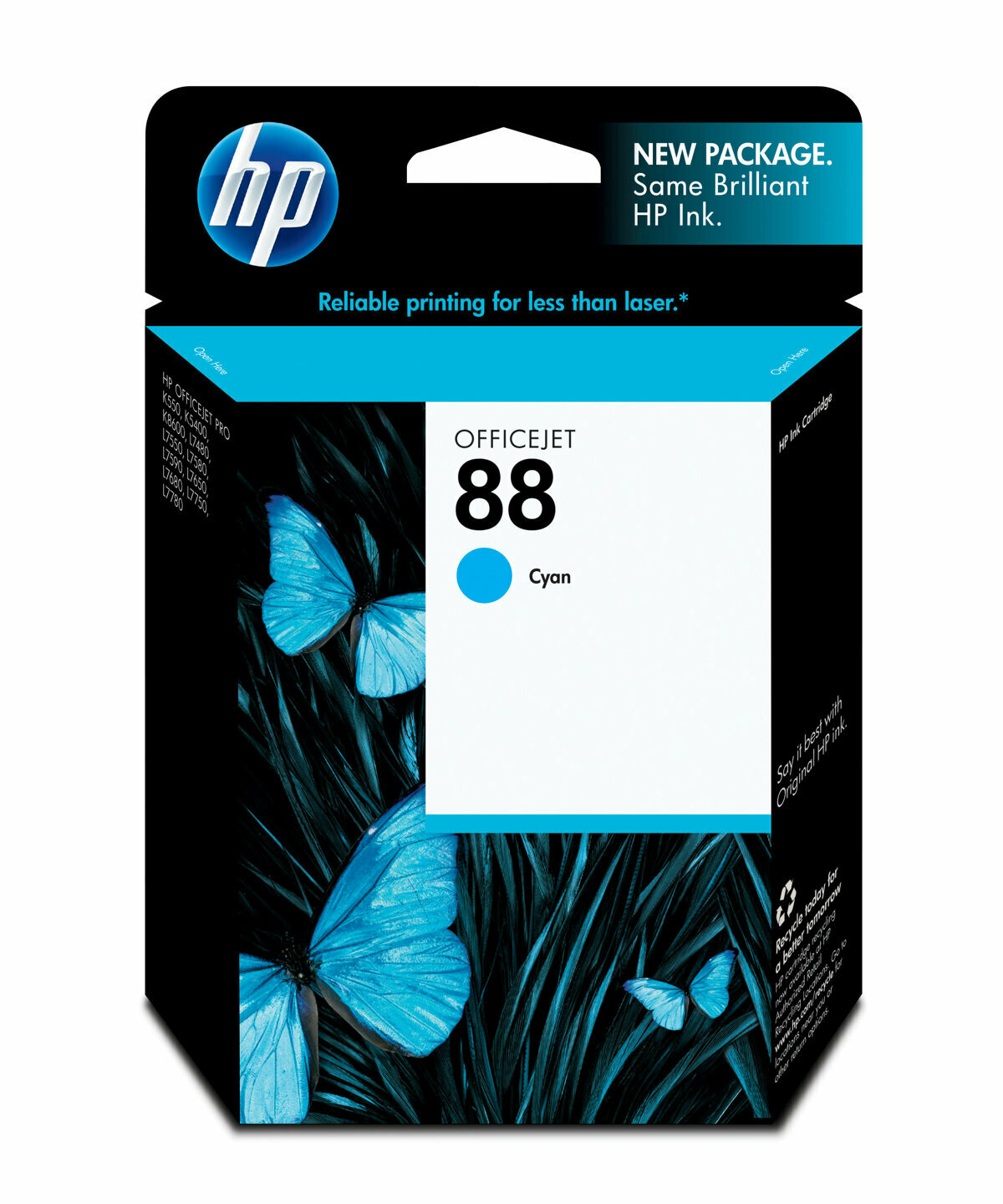 HP 88 Cyan Standard Yield Ink Cartridge