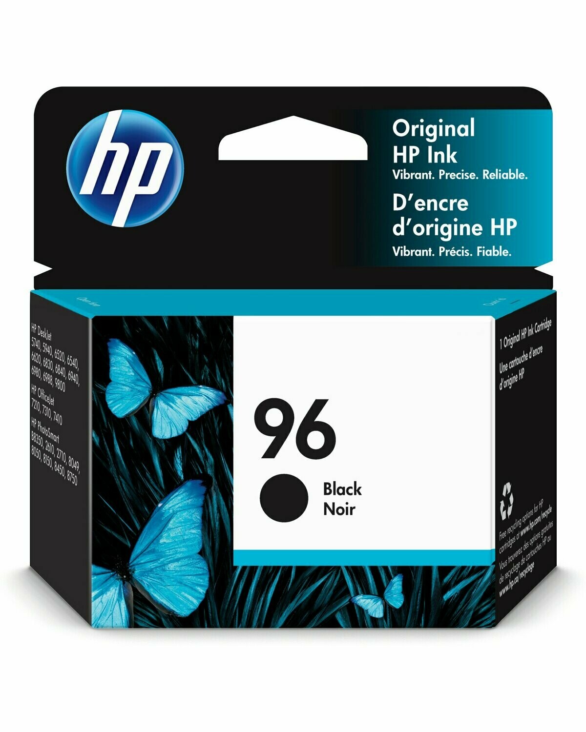 HP 96 Black Standard Yield Ink Cartridge