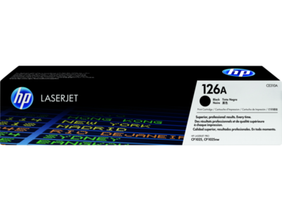 HP 126A Black Original LaserJet Toner Cartridge
