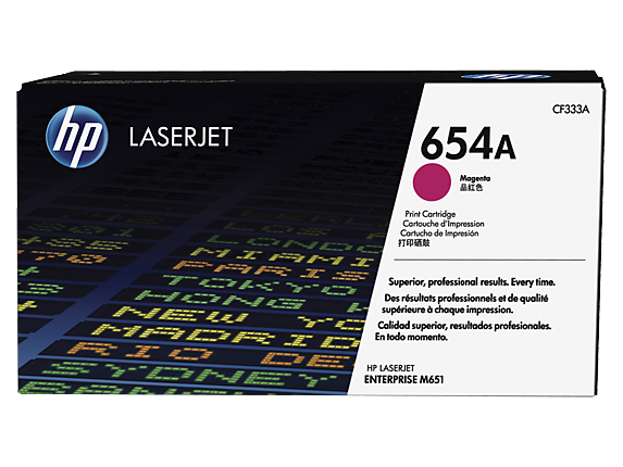 HP 654A Magenta Original LaserJet Toner Cartridge