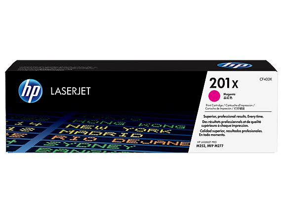 HP 201X High Yield Magenta Original LaserJet Toner Cartridge