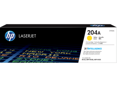 HP 204A Yellow Original LaserJet Toner Cartridge