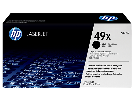 HP 49X High Yield Black Original LaserJet Toner Cartridge