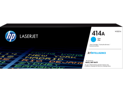 HP 414A Cyan Original LaserJet Toner Cartridge