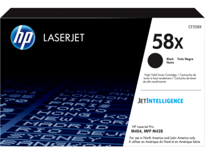 HP 58X High Yield Black Original LaserJet Toner Cartridge