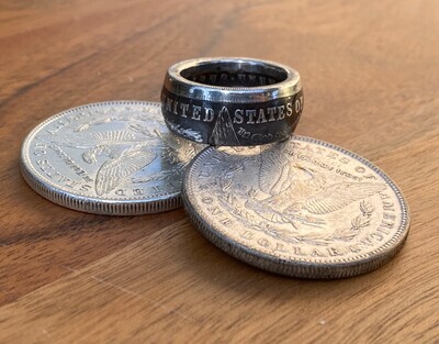 Morgan Silver Coin Ring