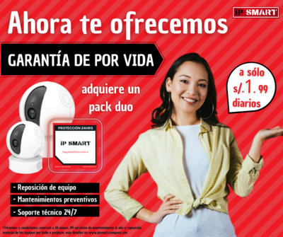 GARANTÍA DE POR VIDA - PERIODO 18 MESES