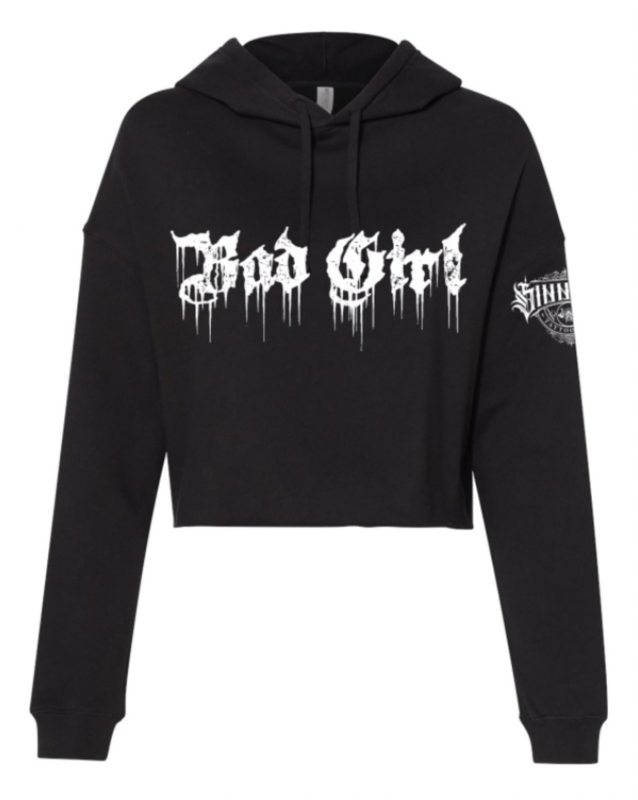 Bad Girl Cropped Hoodie