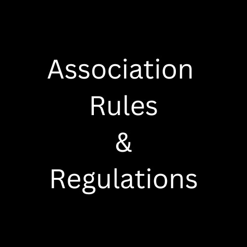 Association Rules & Regulations