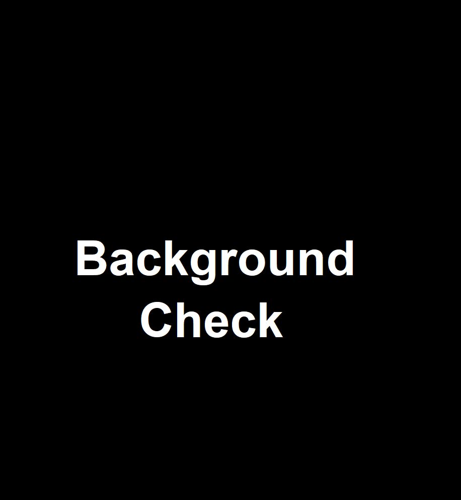 Background Check Processing Fee
