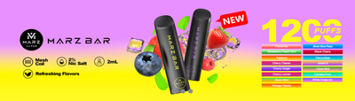 Marz Bar 1200 Disposable Vape 2mL