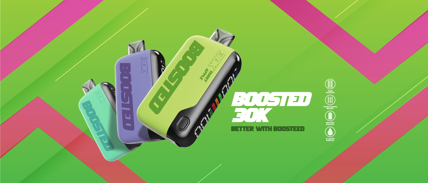 Boosted up to 30,000 Puffs Disposable