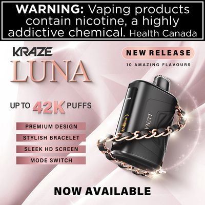 Kraze Luna Up to 42,000 Puffs