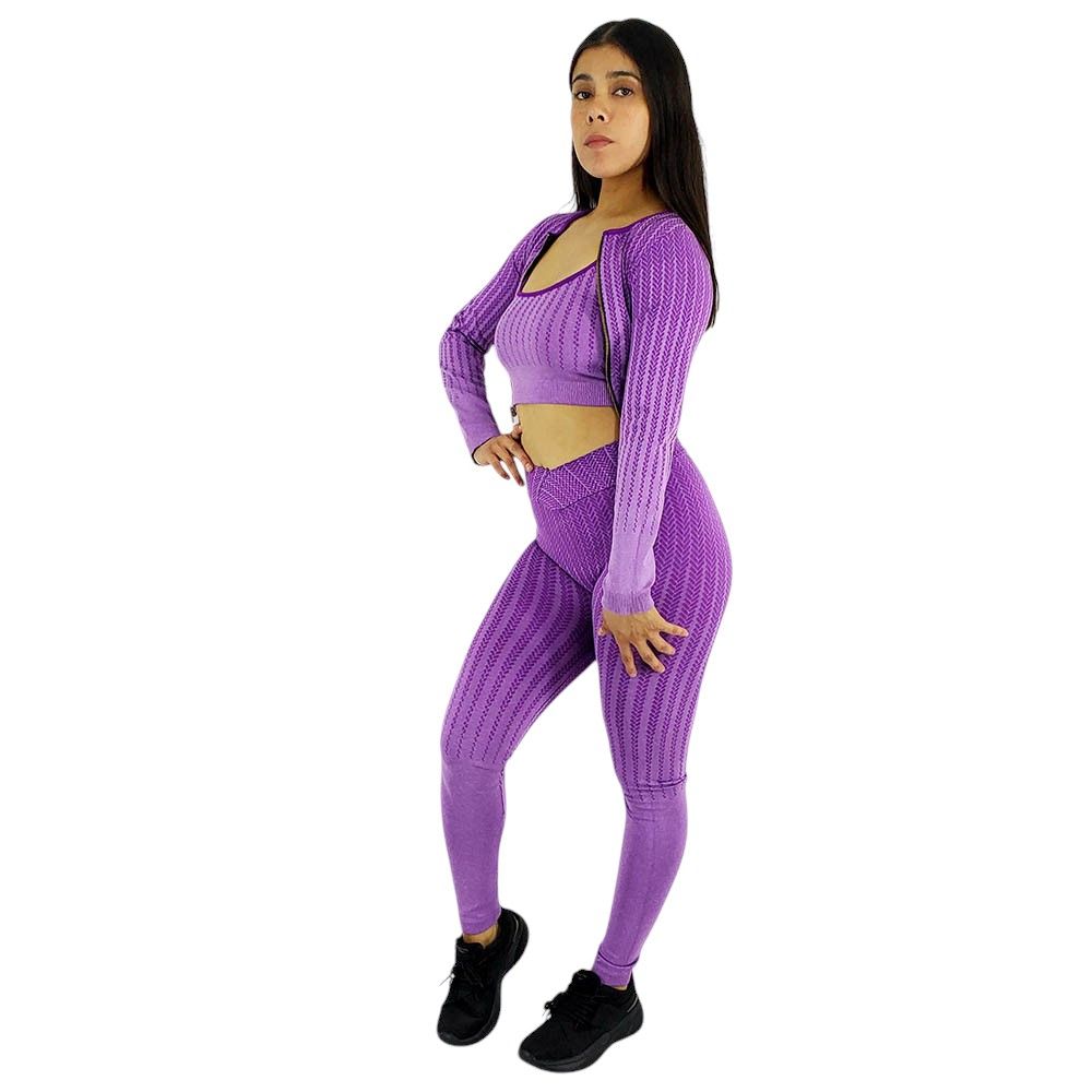 Conjunto deportivo, top y leggins