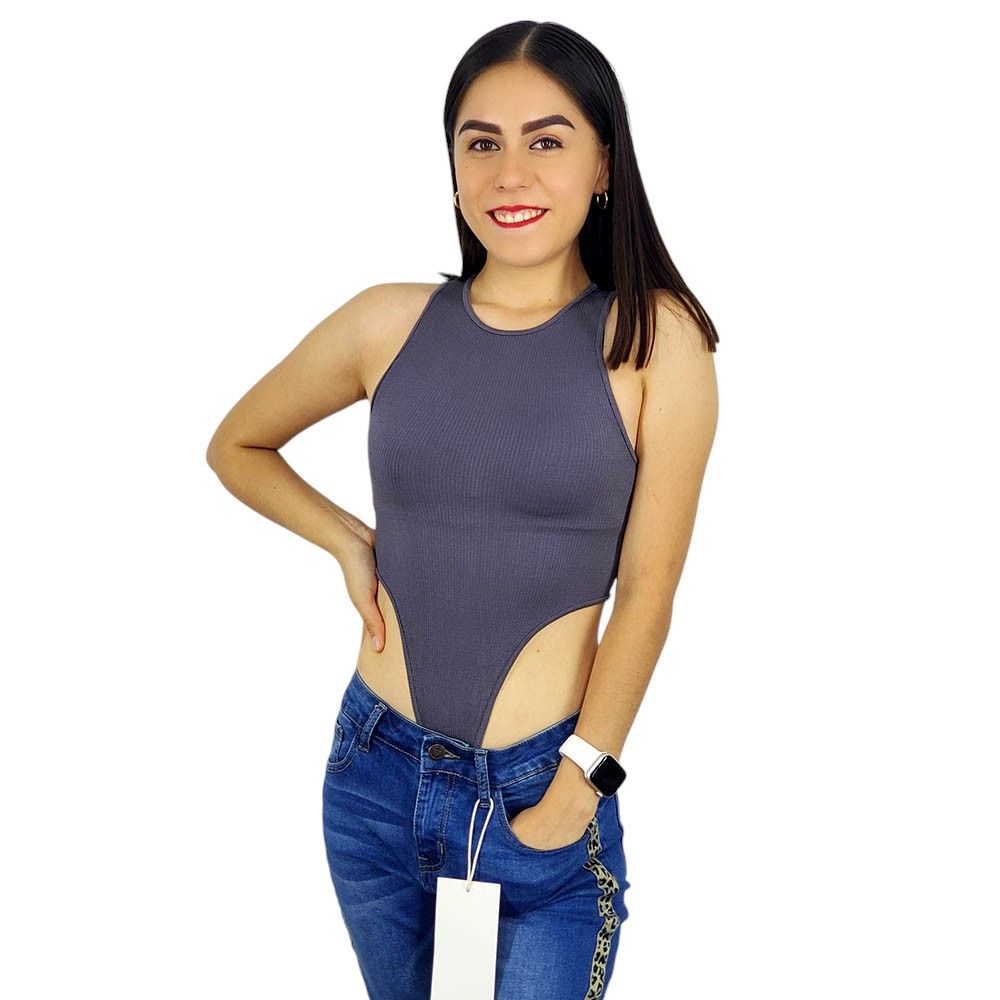 Pantyblusa estilo brasileño sin mangas