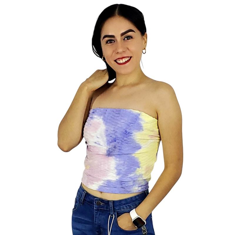 Crop Top tipo tubo