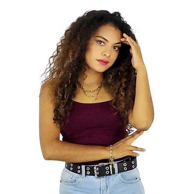 Blusa strech de tirantes