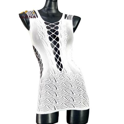 Microvestido de encaje