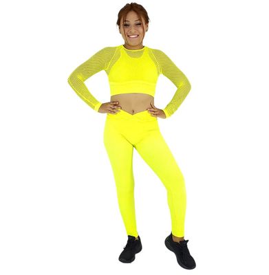 Conjunto Deportivo de chaqueta y leggins , top