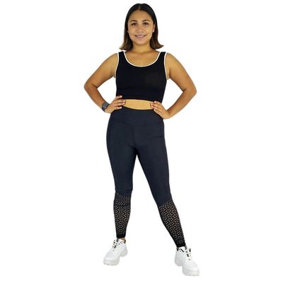 Leggins deportivo, agujeros a los costados, ayuda al tono muscular