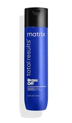 Brass Off Blue Shampoo - Total Result 300ML