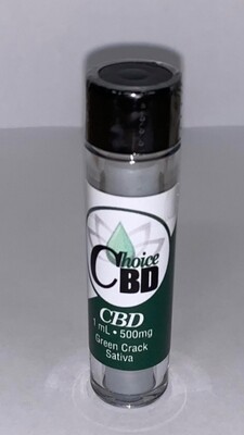 CBD Green Crack Cartridge 1ml - Choice Extraction