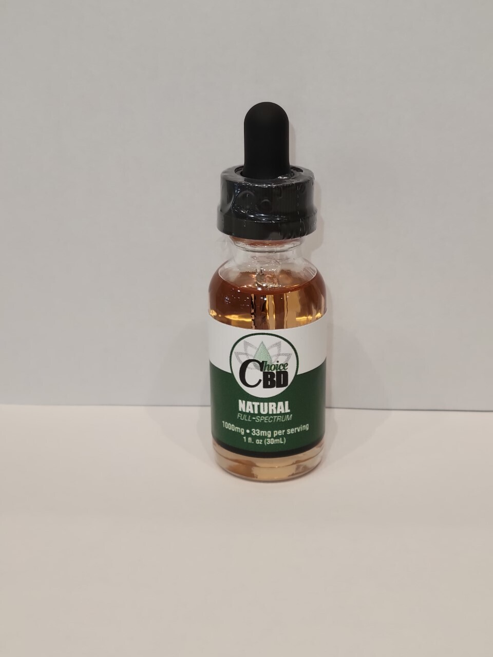 CBD Natural Tincture 1oz - Choice Extraction