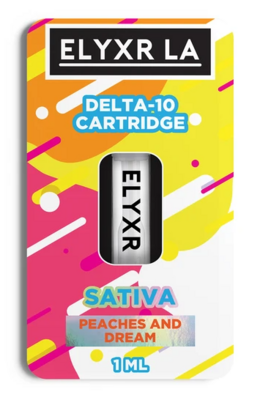 Delta 10 Cartridge- Peaches & Dream- Elyxr