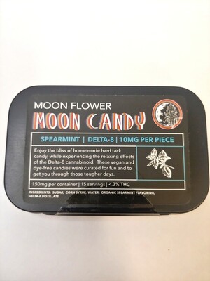 Delta 8 Spearmint Moon Candy 10mg - Moon Flower