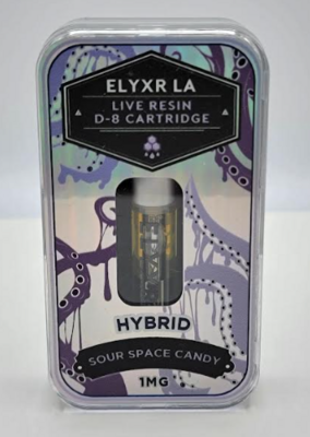 Delta 8 Sour Space Candy Live Resin 1ml Cart-Elyxr