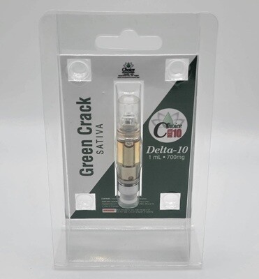 Delta 10 Green Crack Cartridge 1ml - Choice Extraction