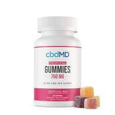 Broad Spectrum CBD Gummies- 25mg, 30ct- cbdMD