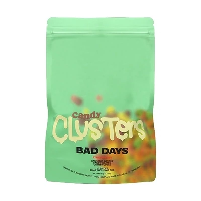 Delta 9 and CBD Strawberry Candy Clusters 200mg - Bad Days