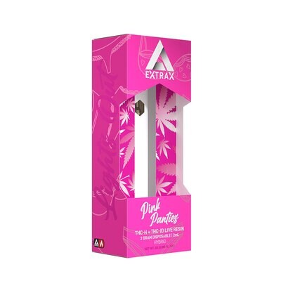 Delta 8 Pink Panties Lights Out 2g Disposable- Extrax