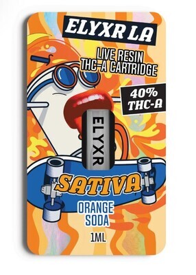 THCa Orange Soda 1mL Cartridge - Elyxr