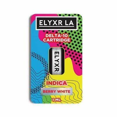 Delta 10 Berry White Cartridge 1g - Elyxr