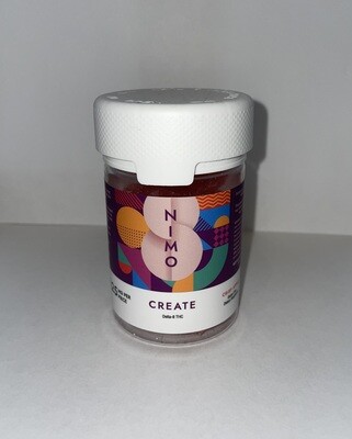 Delta 8 Create Gummies 10mg 20ct - Nimo