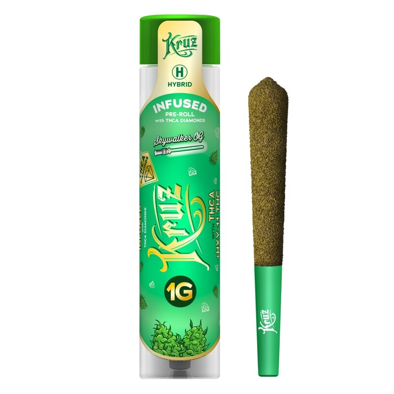 THCa infused Skywalker OG Diamond Joint 1G - Kruz