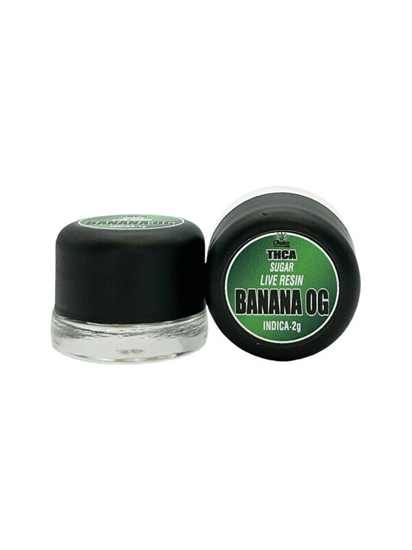 THCa Live Resin Sugar Banana OG 2g- Choice Extraction