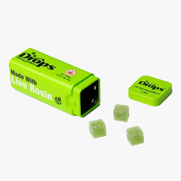 Delta 9 Balanced Lime Jellies-5mg-20 ct- Drops