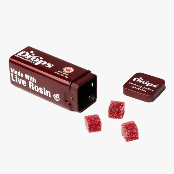 CBD 10:1 Daydreamy Cranberry Jellies- 10mg- 20ct- Drops