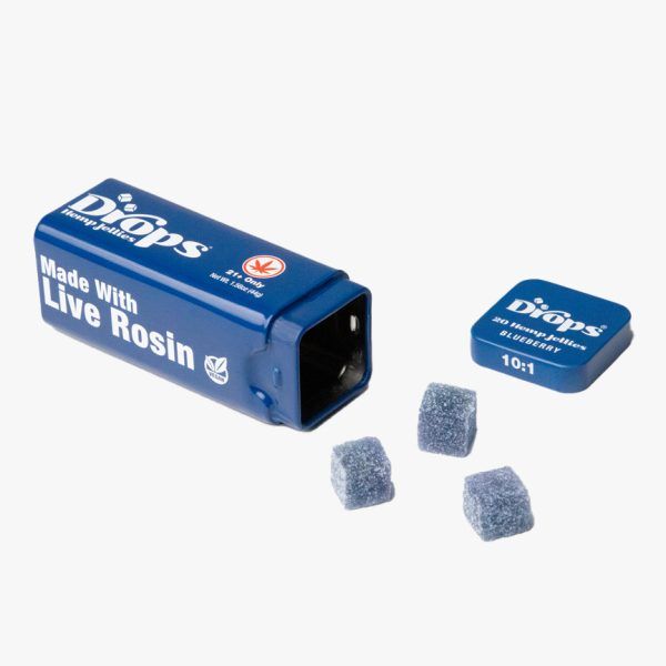 CBD 10:1 Comfort Blueberry Jellies- 10mg- 20ct- Drops