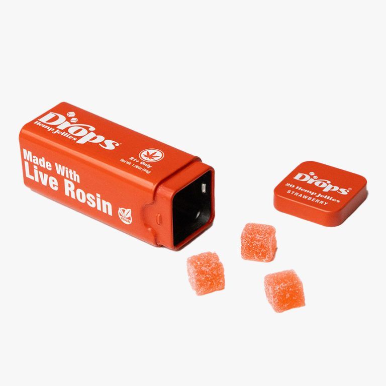 CBD 10:1 Lifted Strawberry Jellies- 10mg- 20ct- Drops