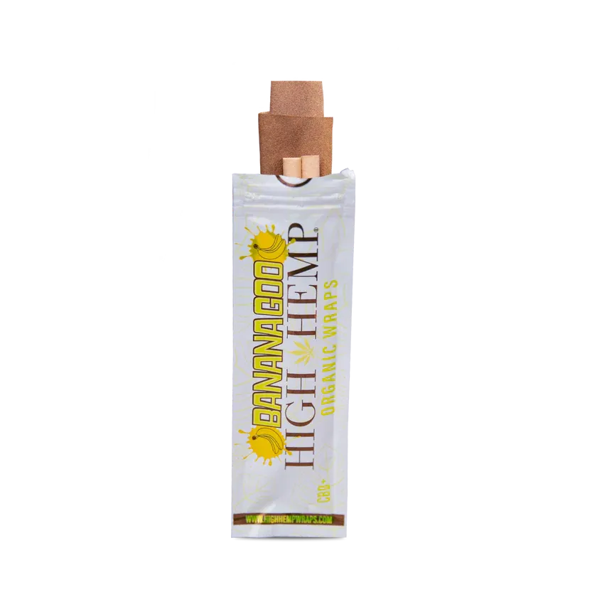 High Hemp Banana Goo Wraps - MJ Wholesale