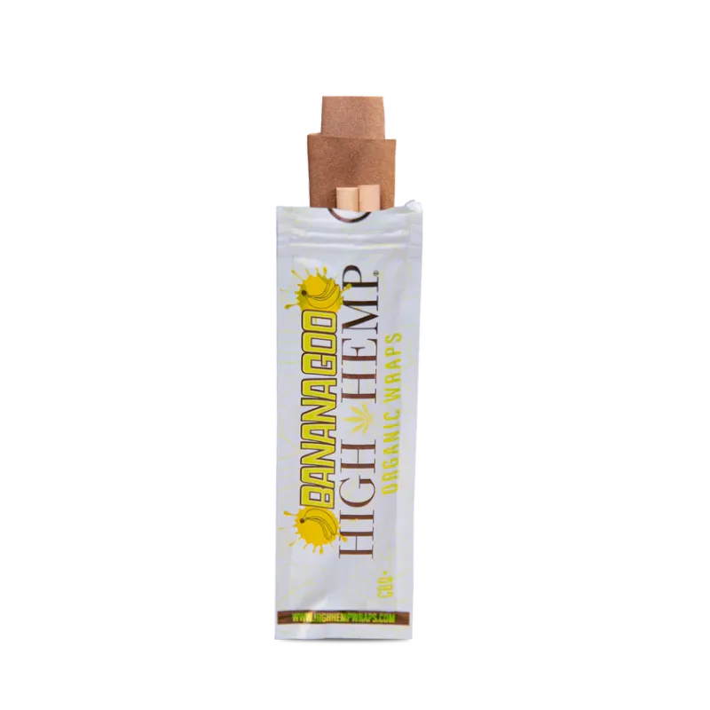 High Hemp Banana Goo Wraps - MJ Wholesale