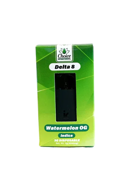 Delta 8 Watermelon OG 3g Mini Disposable- Choice Extraction